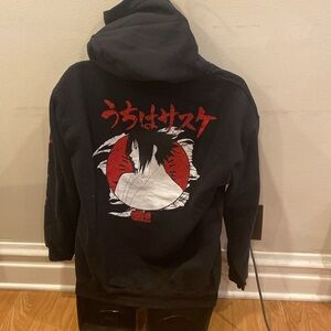 M anime Naruto hoodie, good condition